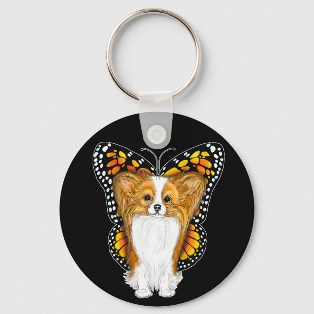 Chaveiro Papillon em Disguise (Frente)