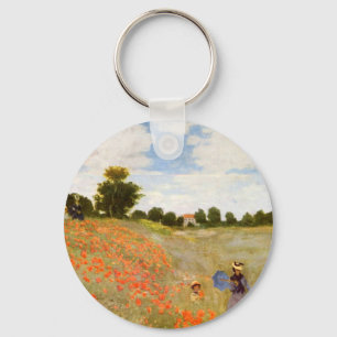 Chaveiro Papoilas selvagens de Claude Monet //