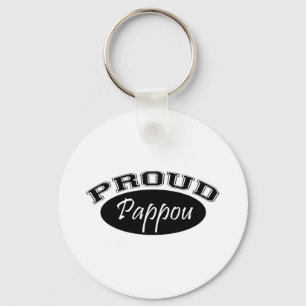 Chaveiro Pappou orgulhoso (preto)