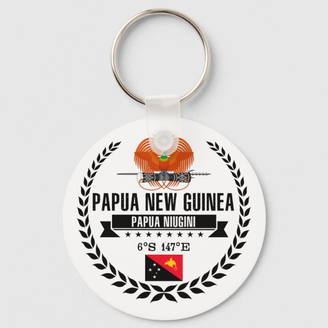 Chaveiro Papua-Nova Guiné (Frente)