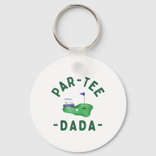 Chaveiro Par Tee Dada Buraco Em Um Pais De Golfe Correspond (Frente)