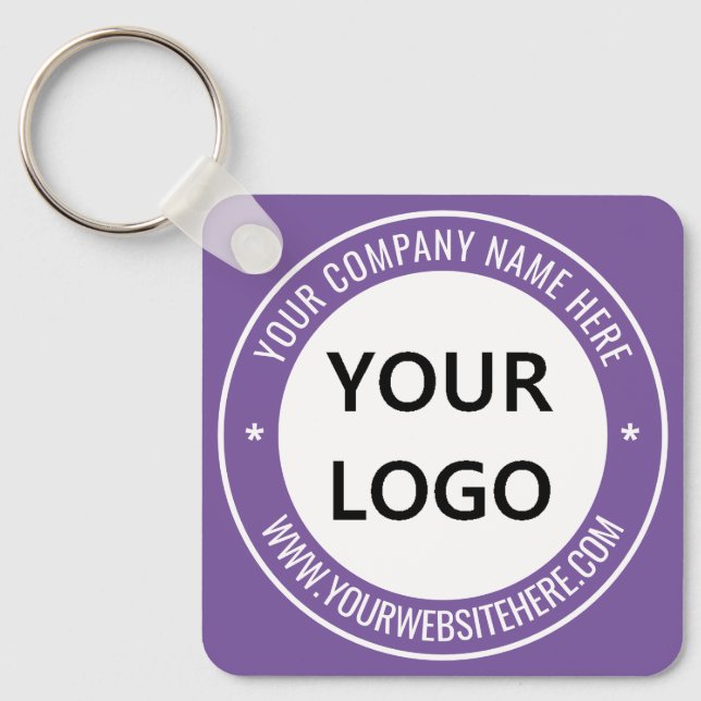Chaveiro para empresa do promocional - Seu logotip (Frente)