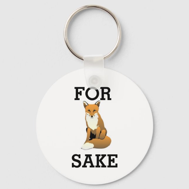 Chaveiro Para Fox Sake - Keyring (Frente)