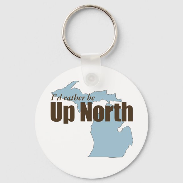 Chaveiro Para norte - Michigan (Frente)