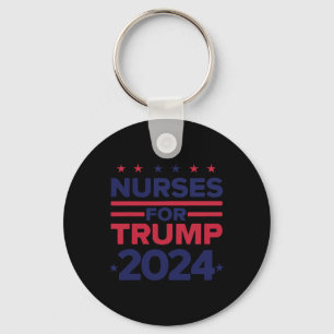 Chaveiro Para O Sinalizador Trump 2024 Nurses Support Trump