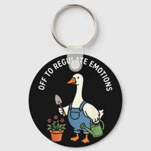 Chaveiro Para regular as emoções, ganso engraçado jardinand