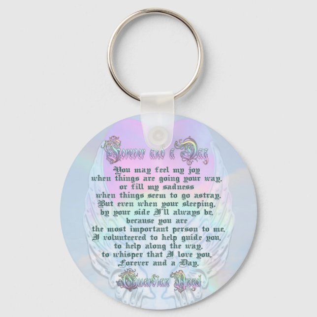 Chaveiro Para sempre e um dia (Frente)