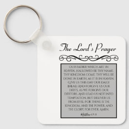 Chaveiro Para sempre em nossos corações A oração do Senhor