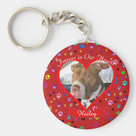 Chaveiro Para Sempre No Nosso Coração Pet Memorial