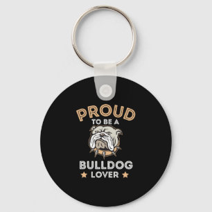 Chaveiro Para Ser Um Amante Do Bulldog Diversão Amante Do B