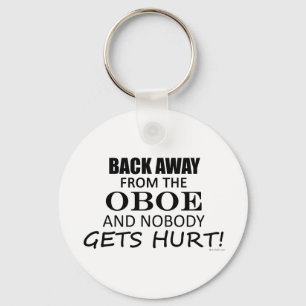 Chaveiro Para trás longe do Oboe