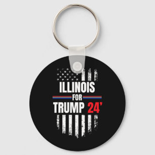 Chaveiro Para Trump 2024 American Flag