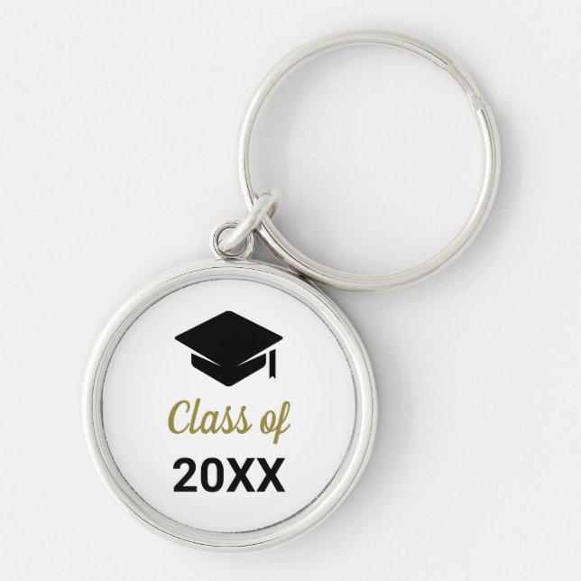 Chaveiro Parabéns Classe De Formando De Qualquer Boné de fo (Frente)