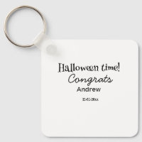 Parabéns no Halloween adicione nome data ano forma