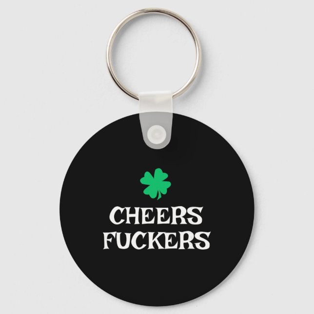 Chaveiro Parabéns St Patrick's Day Divertido Dia Irlandês d (Frente)