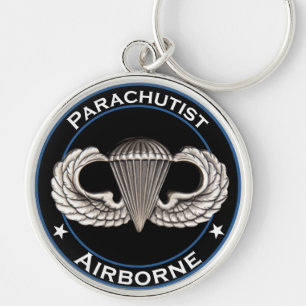 Chaveiro Parachutist transportado por via aérea