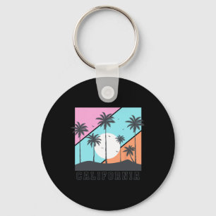 Chaveiro Paraíso de Verão Ensolarado Praia Paraíso Califórn