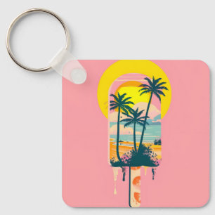 Chaveiro Paraíso dos Sweets Sunset de Verão Tropical
