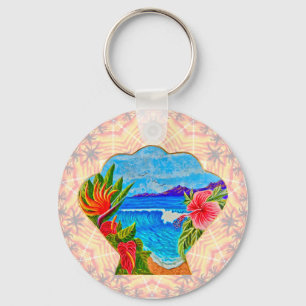 Chaveiro Paraíso Havaiano