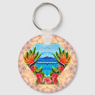 Chaveiro Paraíso Havaiano Twice