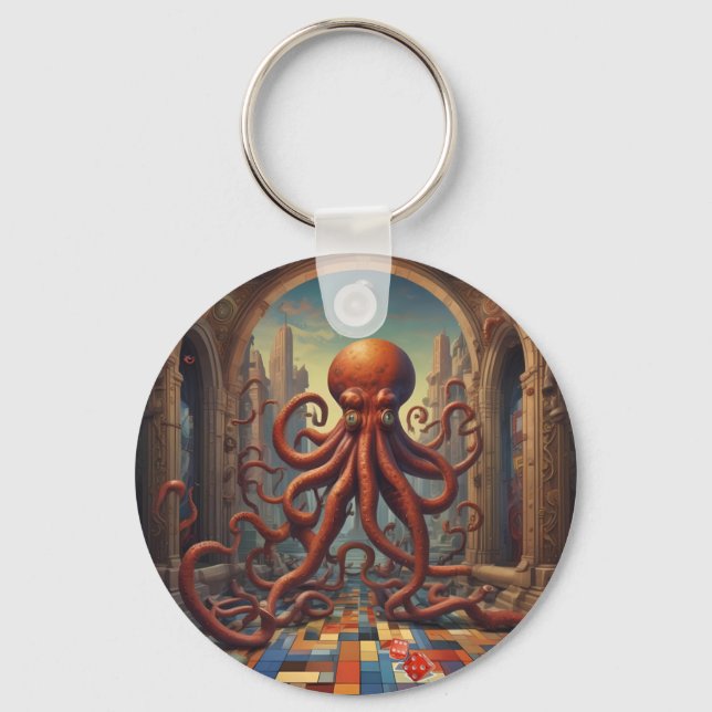Chaveiro Paraíso Perdido de Cthulhu (Frente)