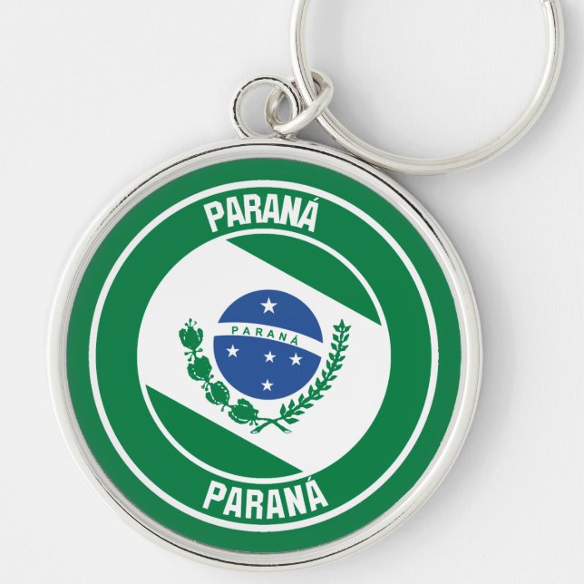 Chaveiro Paraná Round Emblem (Frente)