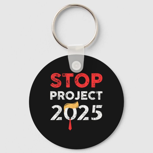 Chaveiro Parar Projeto 2025 Trumps Anti Trump (Frente)