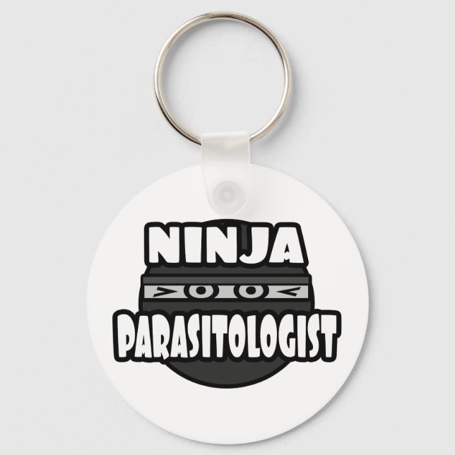 Chaveiro Parasitologista Ninja (Frente)