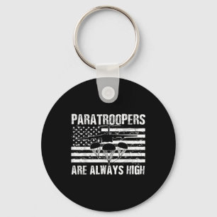 Chaveiro Paratrooper American Flag U Exército Americano Vet