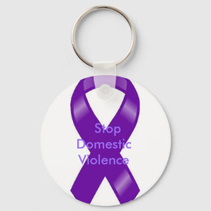 Chaveiro Pare a violência doméstica