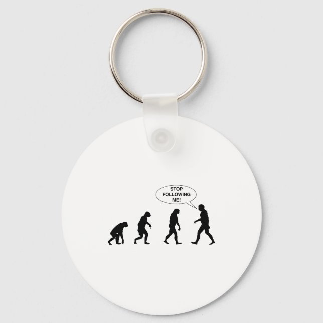 Chaveiro Pare de me seguir (Frente)