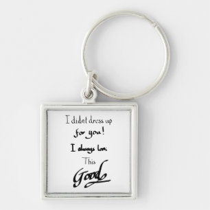 Chaveiro Parecendo Bom Citação Engraçada Dito Slogan Humor