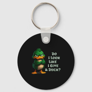 Chaveiro Pareço que dou a um pato Sarcástico-engraçado-pato