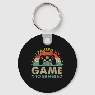 Chaveiro Parei Meu Jogo Para Estar Aqui Presente No Jogador