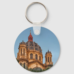 Chaveiro Paris França Santo Augustin Landmark Sky Histórico