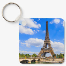 Paris, Torre Eiffel e rio Sena, França.