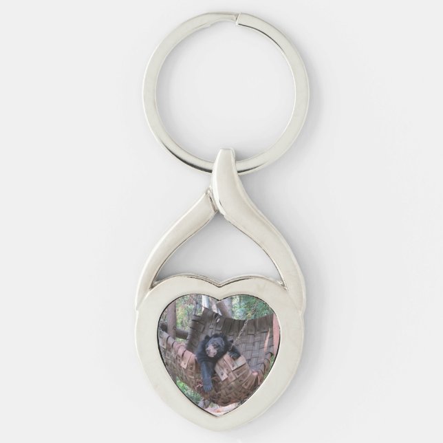 Chaveiro Park Bear Hammock Relax Paz Destino de Amor (Frente)