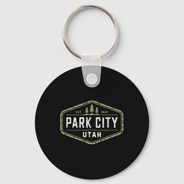 Chaveiro Park City Utah Mountain Skining Design (Frente)
