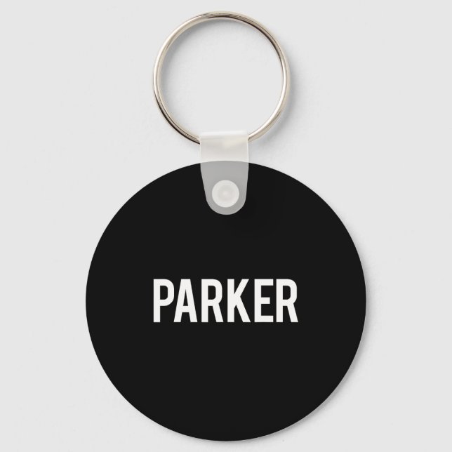 Chaveiro Parker - Camiseta de Presente para Fã de Nome Dive (Frente)