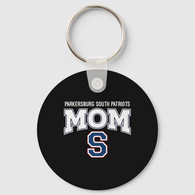 Chaveiro Parkersburg South Patriots Logo Mãe Hs (Frente)