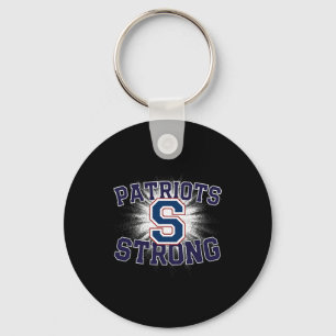 Chaveiro Parkersburg South Patriots Logo Strong Flag Hs