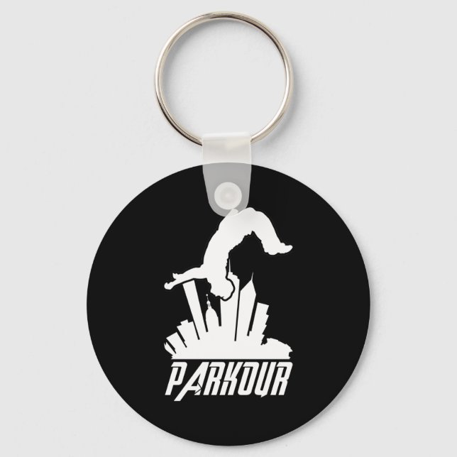 Chaveiro Parkour Freerunner Parkour Runner (Frente)