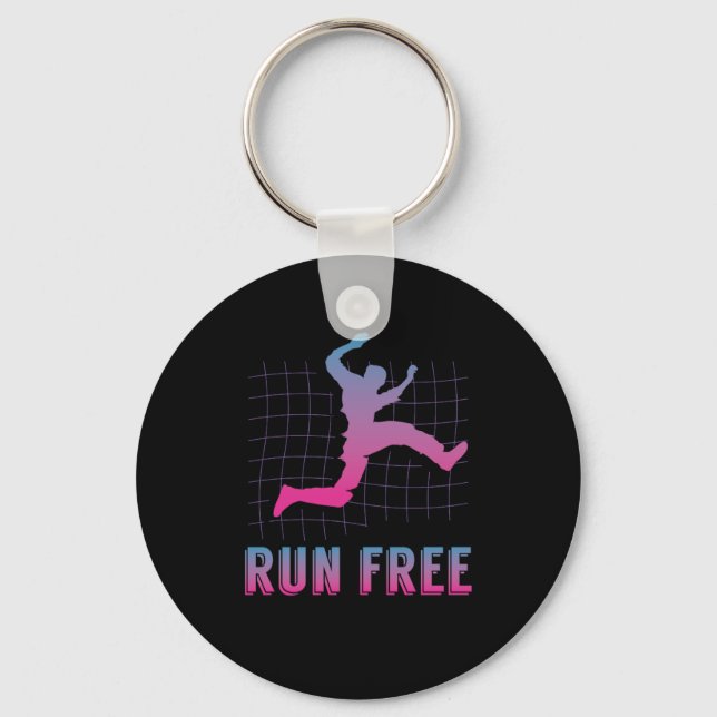 Chaveiro Parkour Freerunning Free Running (Frente)