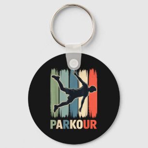 Chaveiro Parkour, Ginasta Urbano, Traceur, Corredor