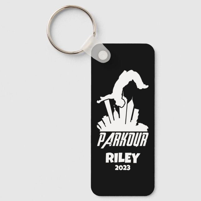 Chaveiro Parkour Personalizado (Frente)