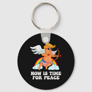 Chaveiro Paródia Engraçada do Cupido Trump - Agora é o Mome
