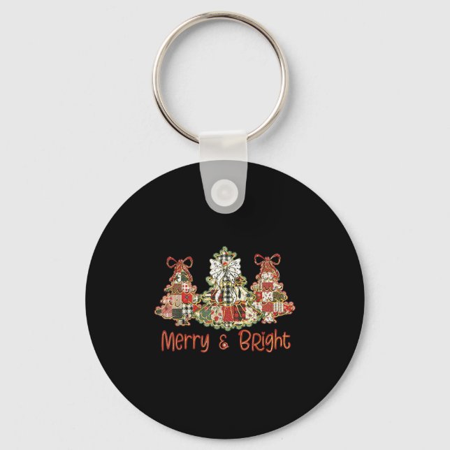 Chaveiro Parppy Xmas Coquette Lace Feliz Bright Natal (Frente)