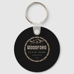 Chaveiro Parque Estadual de Woodford Vermont Bicicleta de M