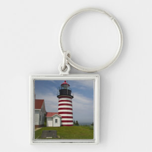 Chaveiro Parque Estadual do Farol West Quoddy Head é o