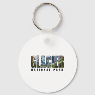 Chaveiro Parque Nacional da Geleira Retro ao Ar Livre Acamp